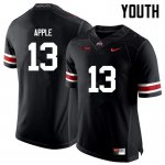 Youth Ohio State Buckeyes #13 Eli Apple Black Nike NCAA College Football Jersey For Fans ULI1344VT